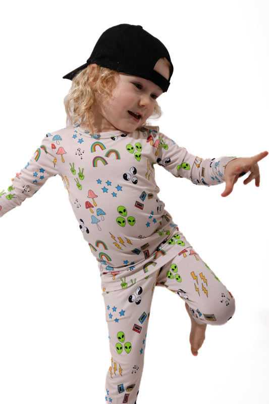 Spacey Doodles Two Piece Set